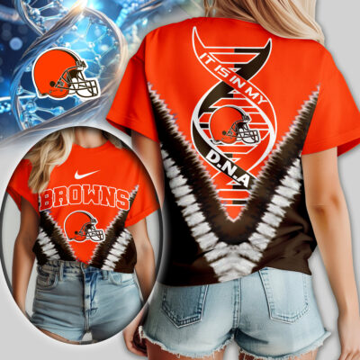 Cleveland Browns | Premium NFL It Is In My DNA Women Shirt