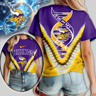 Minnesota Vikings | Premium NFL It Is In My DNA Women Shirt