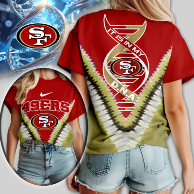 San Francisco 49ers | Premium NFL It Is In My DNA Women Shirt
