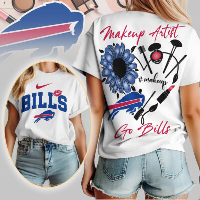 Buffalo Bills | Premium NFL Makeup Artist Women Shirt