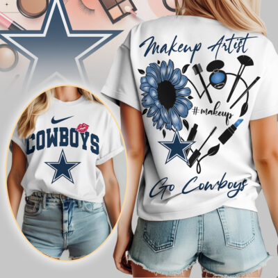 Dallas Cowboys | Premium NFL Makeup Artist Women Shirt