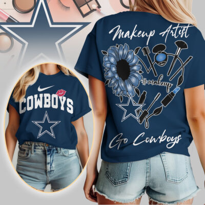 Dallas Cowboys | Premium NFL Makeup Artist Women Shirt
