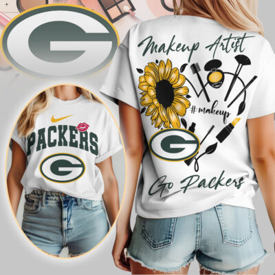Green Bay Packers | Premium NFL Makeup Artist Women Shirt
