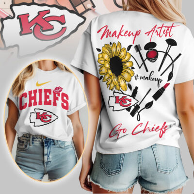 Kansas City Chiefs | Premium NFL Makeup Artist Women Shirt