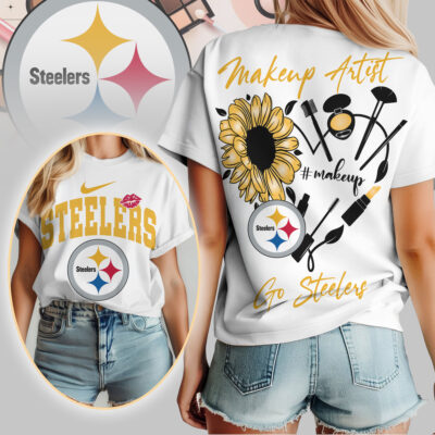 Pittsburgh Steelers | Premium NFL Makeup Artist Women Shirt