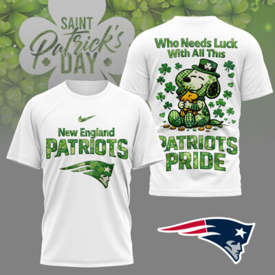 New England Patriots | Premium NFL Snoopy Lucky 3D Shirt
