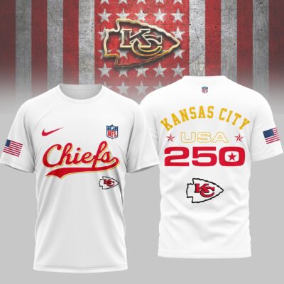 Kansas City Chiefs | Premium NFL 250th USA 3D Shirt