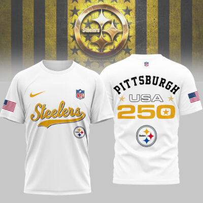Pittsburgh Steelers | Premium NFL 250th USA 3D Shirt