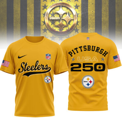 Pittsburgh Steelers | Premium NFL 250th USA 3D Shirt