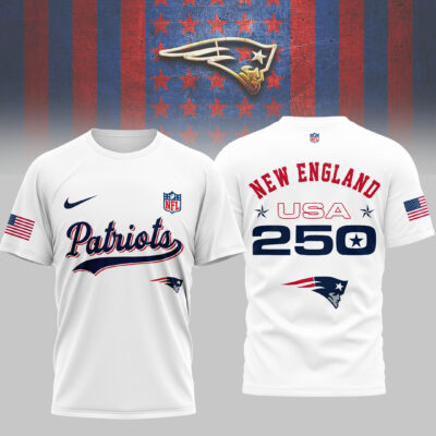 New England Patriots | Premium NFL 250th USA 3D Shirt