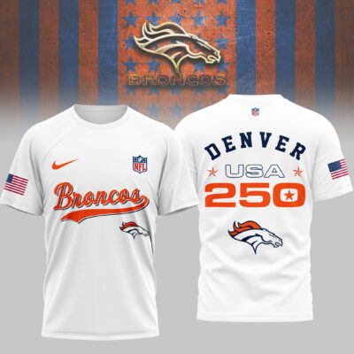 Denver Broncos | Premium NFL 250th USA 3D Shirt