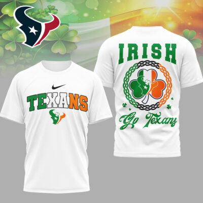 Houston Texans | Premium NFL Irish Fan 3D Shirt