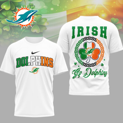 Miami Dolphins | Premium NFL Irish Fan 3D Shirt