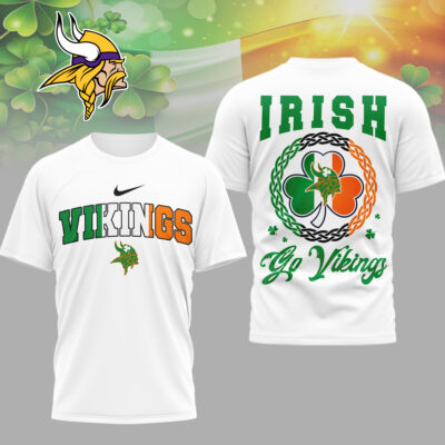 Minnesota Vikings | Premium NFL Irish Fan 3D Shirt