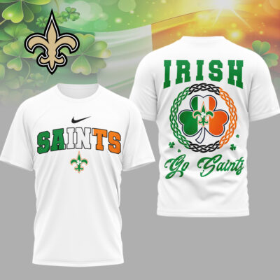 New Orleans Saints | Premium NFL Irish Fan 3D Shirt