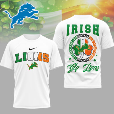 Detroit Lions | Premium NFL Irish Fan 3D Shirt