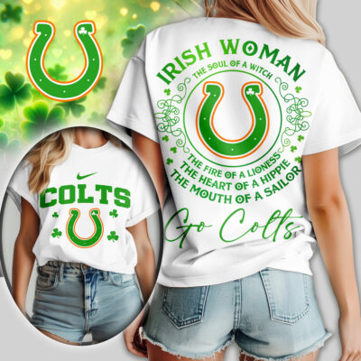 Indianapolis Colts | Premium NFL Irish Woman Fan Women Shirt
