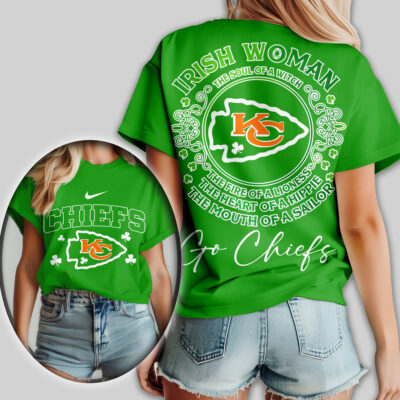 Kansas City Chiefs | Premium NFL Irish Woman Fan Women Shirt