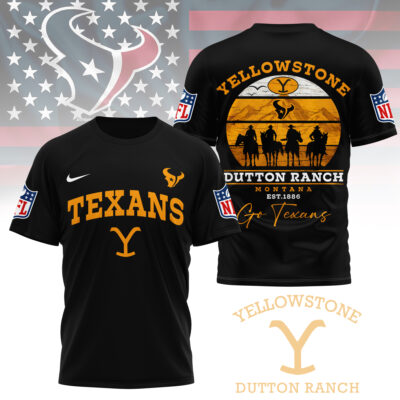 Houston Texans | Premium NFL Yellowstone 3D Shirt