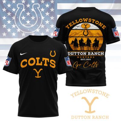 Indianapolis Colts | Premium NFL Yellowstone 3D Shirt