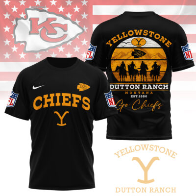 Kansas City Chiefs | Premium NFL Yellowstone 3D Shirt