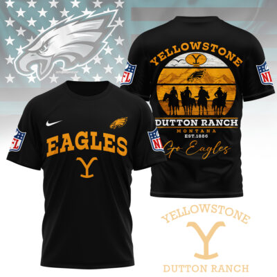Philadelphia Eagles | Premium NFL Yellowstone 3D Shirt