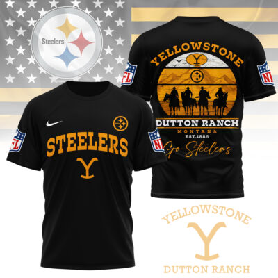 Pittsburgh Steelers | Premium NFL Yellowstone 3D Shirt