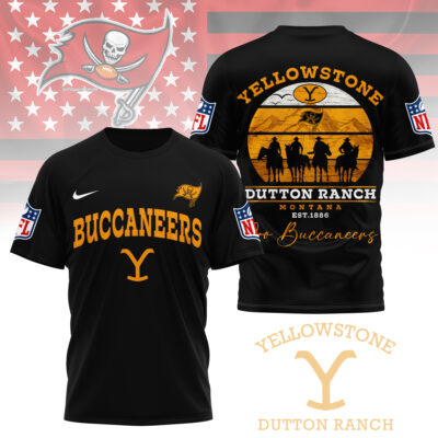 Tampa Bay Buccaneers | Premium NFL Yellowstone 3D Shirt - 3XL