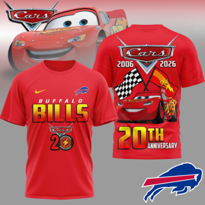 Buffalo Bills | Premium NFL Cars 20th Anniversary 3D Shirt