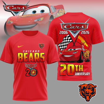 Chicago Bears | Premium NFL Cars 20th Anniversary 3D Shirt