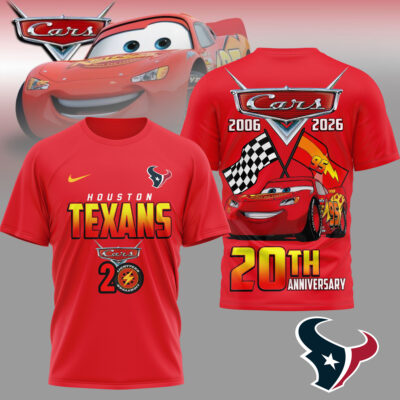 Houston Texans | Premium NFL Cars 20th Anniversary 3D Shirt - 2XL