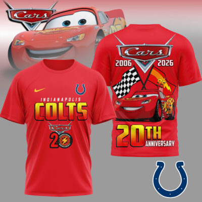 Indianapolis Colts | Premium NFL Cars 20th Anniversary 3D Shirt