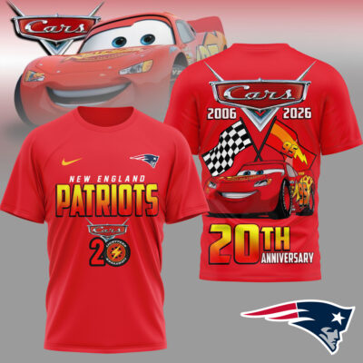 New England Patriots | Premium NFL Cars 20th Anniversary 3D Shirt