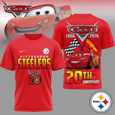 Pittsburgh Steelers | Premium NFL Cars 20th Anniversary 3D Shirt