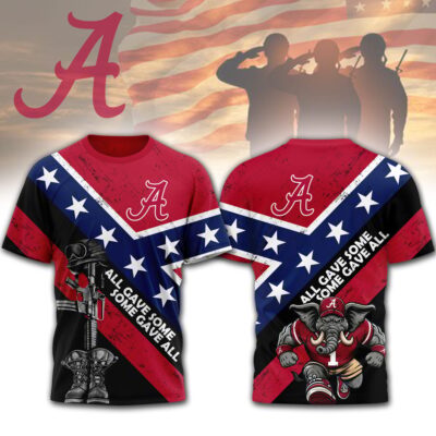 Alabama Crimson Tide | Premium NCAA Honoring Our Veterans T-shirt MM