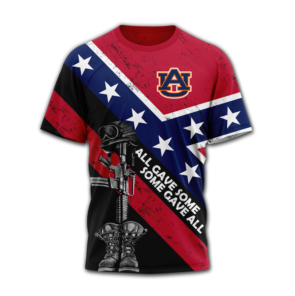 Auburn Tigers | Premium NCAA Honoring Our Veterans T-shirt MM - Image 2