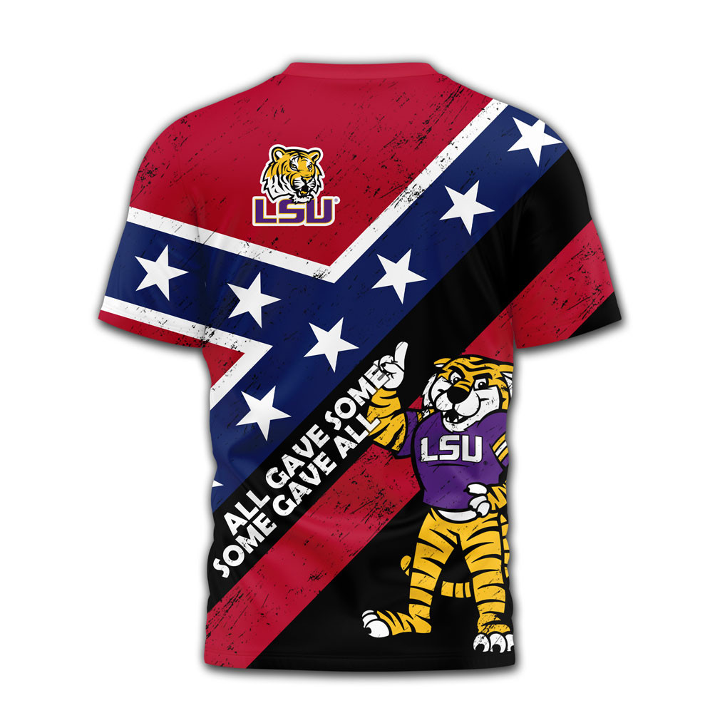 LSU Tigers | Premium NCAA Honoring Our Veterans T-shirt MM - Image 3