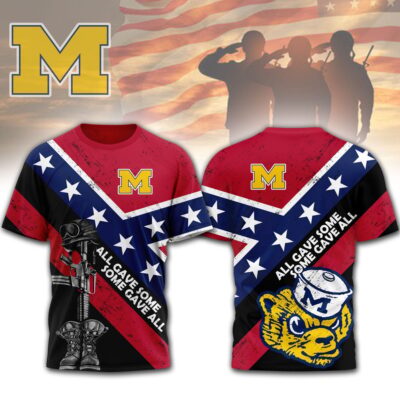 Michigan Wolverines | Premium NCAA Honoring Our Veterans T-shirt MM