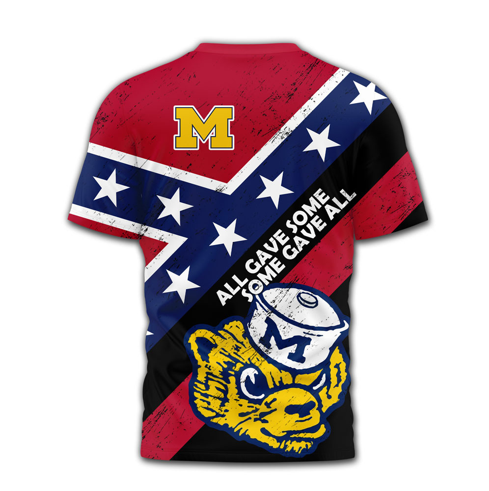 Michigan Wolverines | Premium NCAA Honoring Our Veterans T-shirt MM - Image 3