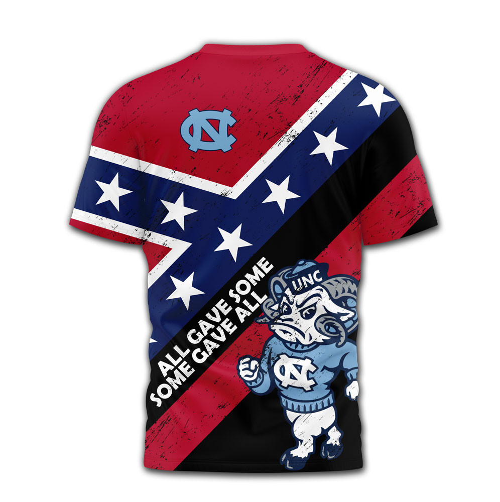 North Carolina Tar Heels | Premium NCAA Honoring Our Veterans T-shirt MM - Image 3