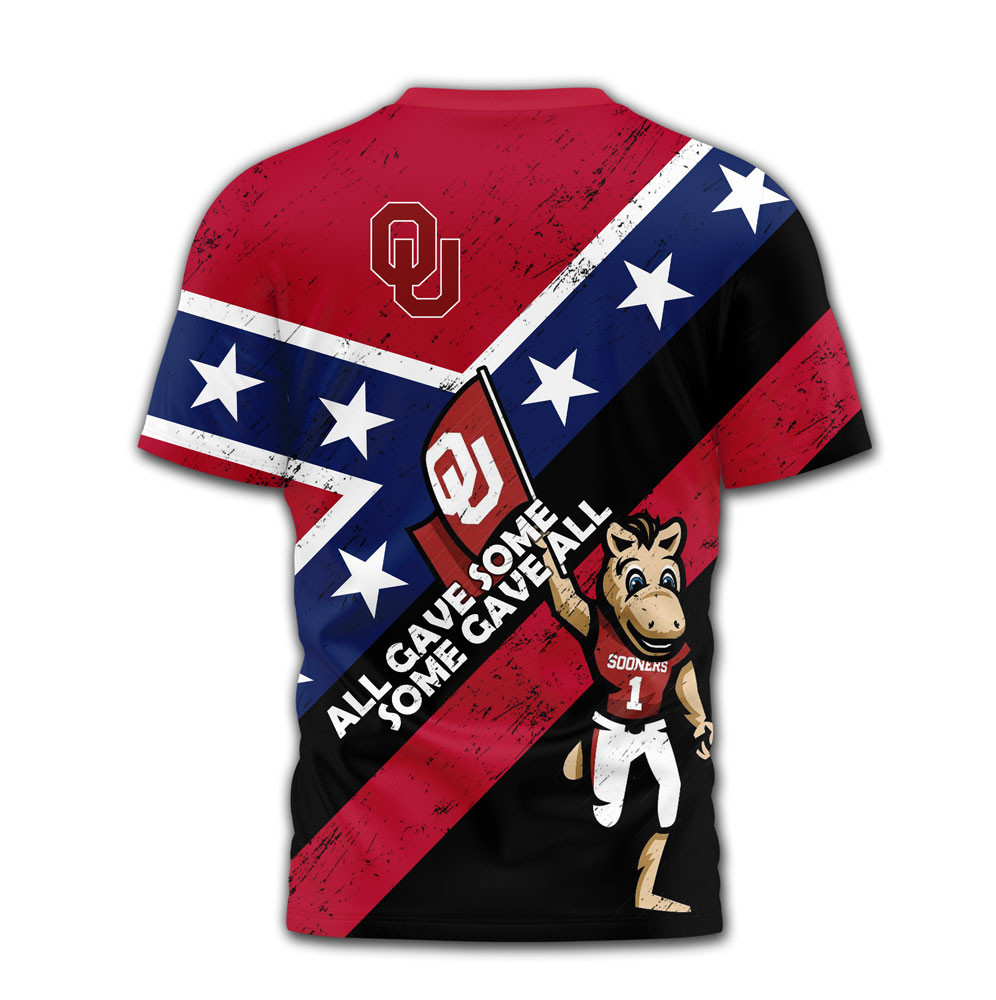 Oklahoma Sooners | Premium NCAA Honoring Our Veterans T-shirt MM - Image 3