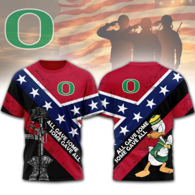 Oregon Ducks | Premium NCAA Honoring Our Veterans T-shirt MM