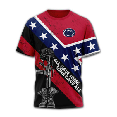 Alternative view of Penn State Nittany Lions | Premium NCAA Honoring Our Veterans T-shirt MM