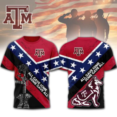 Texas A&M Aggies | Premium NCAA Honoring Our Veterans T-shirt MM