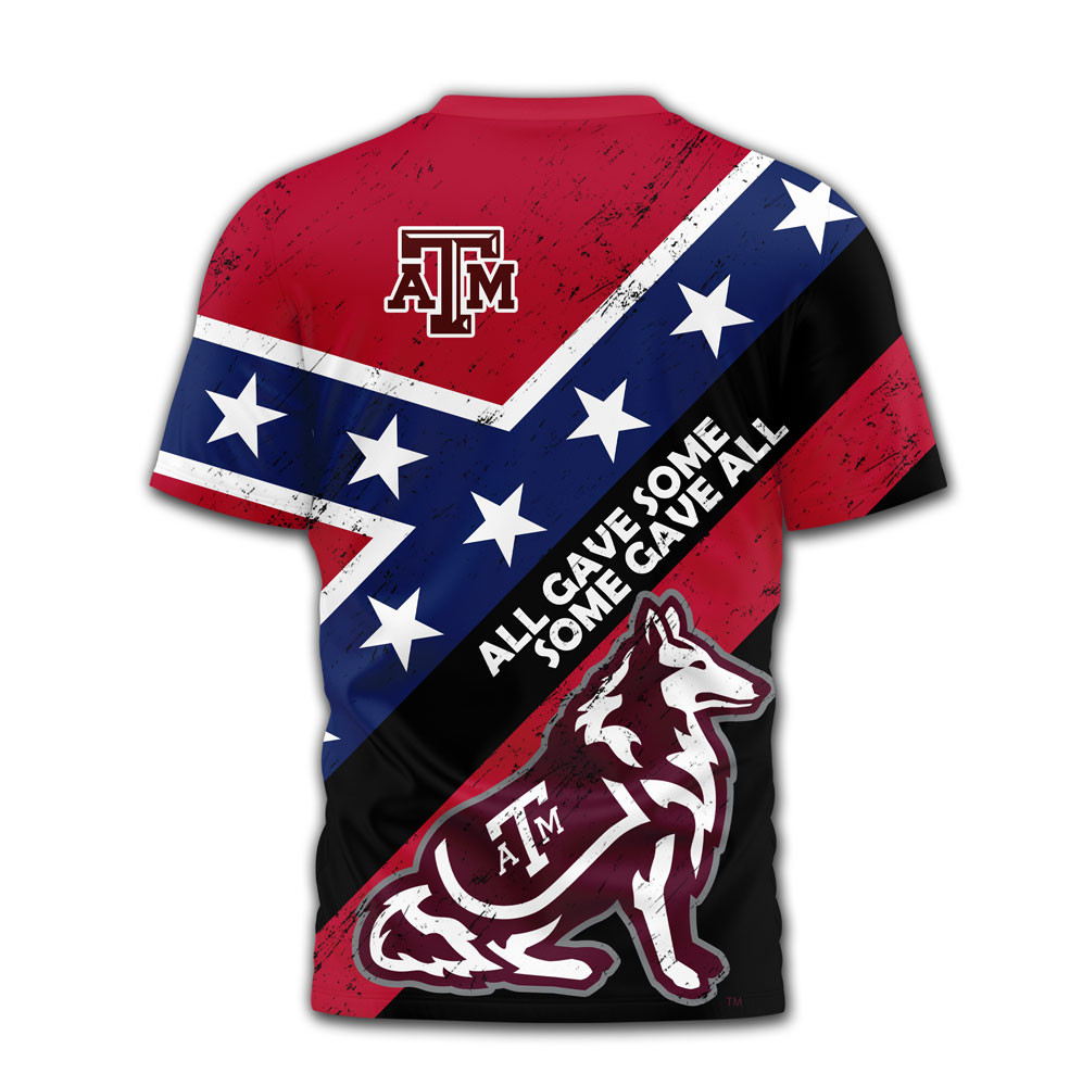 Texas A&M Aggies | Premium NCAA Honoring Our Veterans T-shirt MM - Image 3