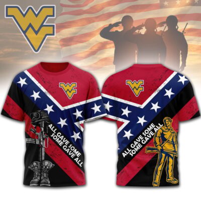 West Virginia Mountaineers | Premium NCAA Honoring Our Veterans T-shirt MM