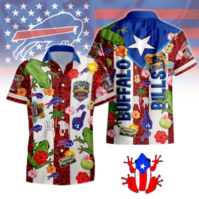 Buffalo Bills | Premium NFL Benito Bowl Hawaiian Shirt - 4XL