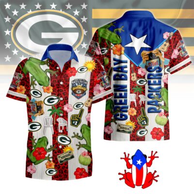 Green Bay Packers | Premium NFL Benito Bowl Hawaiian Shirt