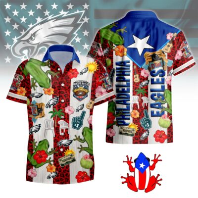 Philadelphia Eagles | Premium NFL Benito Bowl Hawaiian Shirt