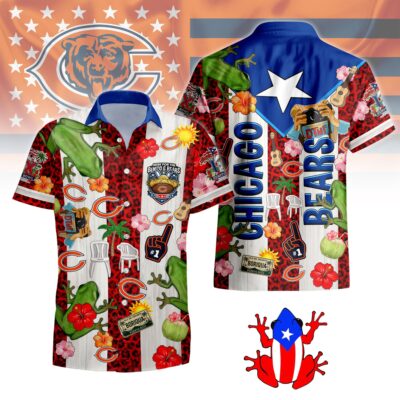 Chicago Bears | Premium NFL Benito Bowl Hawaiian Shirt